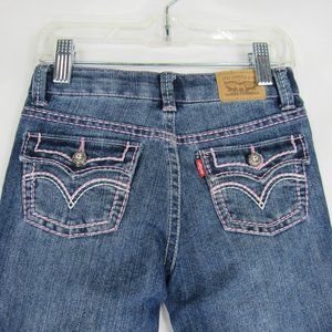 Levi Strauss & Co. 715 Bootcut Jeans Girl's 6REG